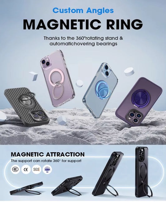 Portable Finger Frip Ring Phone Holder
